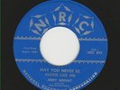 Local Atlanta NRC 45 / JERRY WRIGHT - May You Never Be Alone Like Me :  HEAR