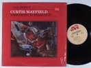 CURTIS MAYFIELD & Here's... Something To Believe In RSO LP VG+ SHRINK