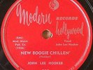 Blues 78 JOHN LEE HOOKER New Boogie Chillen / I Tried on Modern #893 V+