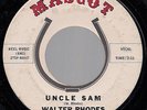 WALTER RHODES Uncle Sam / I Worship ORIG 1960 US MASCOT 45 NORTHERN SOUL