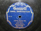GENNETT 517 CHAPEL TRANSCRIPTION RECORD-MIXED QUARTET-RARE LABEL