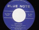 HEAR Jazz Rare RVG 45 LEON EASON I'm In the Mood For Love on Blue Note 7