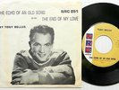 TONY BELLUS 45 The Echo of an Old Song NRC Picture Sleeve VG++ Excellent #CC508