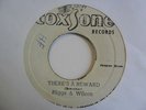 HIGGS & WILSON There's A Reward COXSONE Ska Deep Soul 7