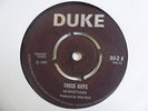 THE SENSATIONS I'll Never Leave You / Those Guys  DUKE Rocksteady 7