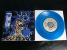 DAVID BOWIE   BLUE JEAN/DANCING WITH THE BIG BOYS    BLUE VINYL PROMO