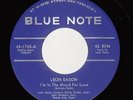 HEAR Jazz Rare RVG 45 LEON EASON I'm In the Mood For Love on Blue Note