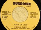 Point Of View 45 SUNDOWN Frisco Disco RARE MODERN SOUL BOOGIE FUNK LISTEN