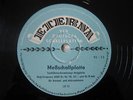 selt. DDR Eterna Mess Test Schallplatte  LB 10 One Sided LP ca.1958 m. Sign G.He