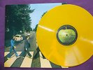 The Beatles,Abbey Road,Rare YELLOW MARBLE VINYL album.not picture disc.