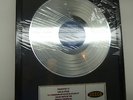 RARE CELIA CRUZ PLATINUM RECORD PLAQUE 
