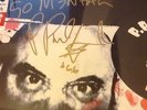 SIGNED P.Paul Fenech I, Monster vinyl OTMAPP Psychobilly The Meteors record