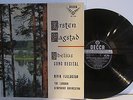 KIRSTEN FLAGSTAD SIBELIUS SONG RECITALS SXL 2030 WBG ORIG   MINT