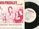 elvis presley jailhouse rock (film)/ young and beautiful (film) 45 USA  rare 