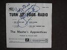 MASTERS APPRENTICES turn up your radio SIGNED EP COVER RARE OZ PSYCH BEAT GARAGE