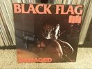 Black Flag Damaged lp vinyl 1st press w parental sticker SST EX Rare