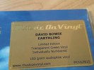 David Bowie, Earthling, NEW/MINT Numbered Ltd edition GREEN vinyl LP