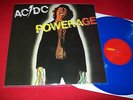 AC/DC - POWERAGE - RARE BLUE VINYL - NEW UNPLAYED