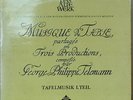TELEMANN: Musique de Table-M1964 2LP GER IMP JAAP SCHROEDER/BRUGGEN/LEONHARDT