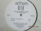 Rush 2lp set Live in concert from St. Louis, MOI - radio promo copy