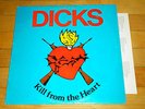 The Dicks - Kill From the Heart LP orig. w/insert (SST, 1983)
