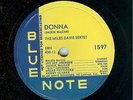 MILES DAVIS / TADD DAMERON - DONNA - BLUE NOTE 78 RPM