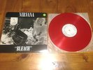 NIRVANA 'BLEACH' V. RARE NR MINT ORIGINAL SUB POP PRESSING ON CLEAR RED VINYL