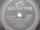 ELVIS PRESLEY Hard headed woman / Don't ask me why 1958 CANADA RARE 78 rpm