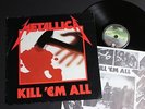 METALLICA - Kill ´em all LP 1983 / 1989 VERTIGO