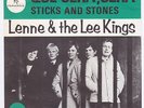 LEE KINGS Sticks And Stones RARE swedish garage 45 MOD DANCER Que Sera Sera HEAR