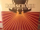 Rorschach Live In Italy 6/18/92 Clear #ed 550 made HxC OOP converge dropdead