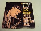 SONNY STITT - SONNY MEETS BROTHER JACK VG++ MONO PRESTIGE RECORD 1962 RARE JAZZ