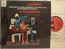 COLUMBIA SAX 2588 STRAVINSKY SYMPHONY IN THREE MOVEMENTS KLEMPERER LP