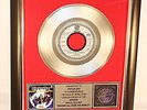 Status Quo, Rockin' All Over The World, Platin Record, Schallplatte, Award, gold