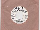 Northern Soul Promo 45 The Artistics This Heart of Mine Okeh 4-7232  VG to VG+
