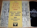 DECCA SXL 2058 WBGr - BOHM - MOZART Cosi Fan Tutte - DELLA CASA...