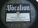 Vocalion 5414 Red Whitehead & Dutch Coleman Dads Gettin Fuzzy Killer Blues