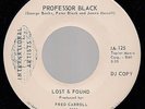 LOST & FOUND Professor Black ORG '67 US INTERNATIONAL ARTISTS DJ 45 GARAGE PSYCH