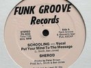 SHEROD Schooling Put Your Mind To The Message '81 FUNK GROOVE 12