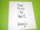 LP Pink Floyd THE WALL [performed Live] TOUR PROGRAMM [16 Seiten] Tourheft