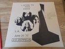 Led Zeppelin 2x LP Listen to this Eddie Transparent Red vinyl NEAR MINT