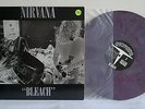 Nirvana - Bleach, VERY RARE Purple/Grey Marbled Vinyl LP 1992 Sub Pop, Grunge