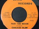 Chicago Funk 45 CHICAGO SLIM BLUES BAND Part Time Mover on Lewis