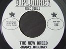 Northern Soul 45 JIMMY HOLIDAY The New Breed on Diplomacy