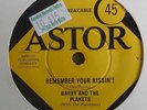 BARRY AND THE PLANETS - REMEMBER YOUR KISSIN' - (EX-). AUST 1960 ASTOR LABEL