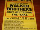 THE WALKER BROTHERS   ORIGINAL CONCERT POSTER   BUXTON PAVILION 25 SEP 1965