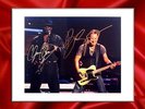 ULTRA COOL - BRUCE SPRINGSTEEN & CLARENCE CLEMONS - ORIGINAL SIGNED AUTOGRAPHS