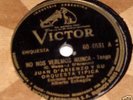 JUAN D'ARIENZO NO NOS VEREMOS NUNCA ARGENT tango 78 RPM
