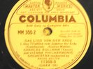 BRUNO WALTER MAHLER SONG OF THE EARTH COLUMBIA SET 300 78 RPM  EX