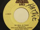 FIVE SPIRITUAL TONES-MY SOUL IS TIRED /JORDAN RIVER-GOSPEL FUNK  on Lake